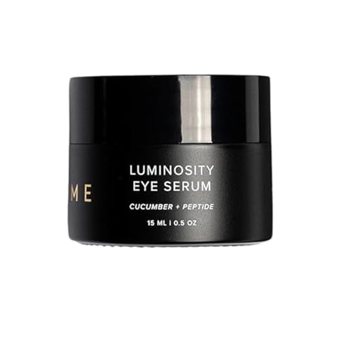 DIME Beauty Luminosity Eye Serum - Reduces Dark Circles & Puffiness, Vegan Formula - 0.5 oz