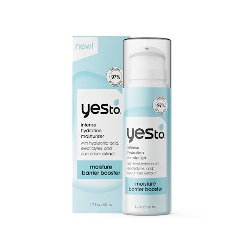 Yes To Moisturizer - Boosts Hydration, Nourishes with Hyaluronic Acid & Cucumber Extract - 1.7 Fl Oz