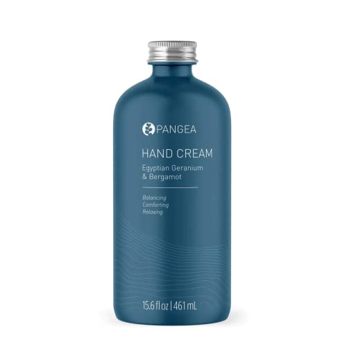 Pangea Organics Hand Cream - Nourishing Calendula & Green Tea, Vegan & Non-Toxic - 15.6oz