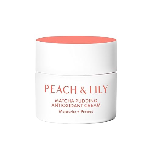 Peach & Lily Matcha Pudding Cream - Antioxidant Moisture for All Skin Types, 1.7oz