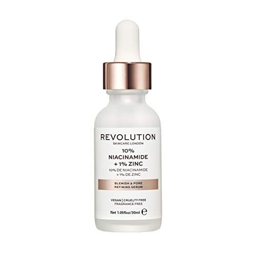 Revolution Skincare London Face Serum - Targets Blemishes, Minimizes Pores, Vegan - 1.01 fl. oz