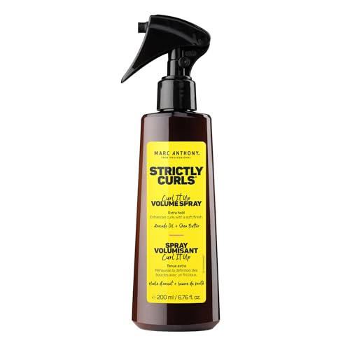 Marc Anthony Hair Spray - Boosts Curls with Avocado Oil & Shea Butter, Paraben-Free - 6.8oz