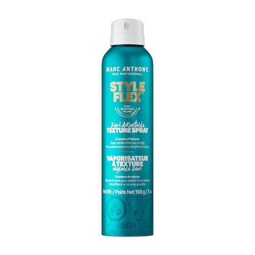 Marc Anthony Hair Spray - Adjustable Texture, Volume Boosting, Paraben-Free - 7oz