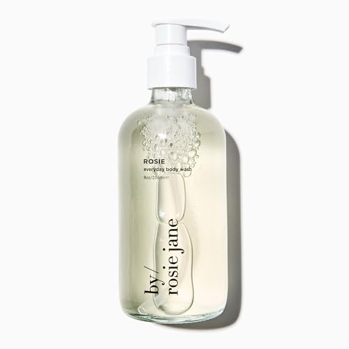 By Rosie Jane Body Wash - Hydrating with Organic White Tea & Cocoa Extract, Vegan - 8 Fl Oz