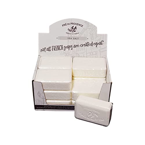 Pre de Provence Soap Set - Sea Salt Fragrance, 12 Extra Large Bars - 250g Each