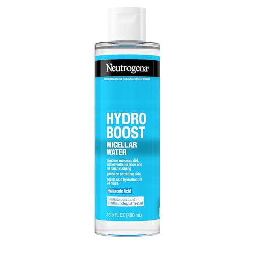 Neutrogena Hydro Boost Micellar Water - Hydrating Hyaluronic Acid, Non-Comedogenic - 13.5 fl oz