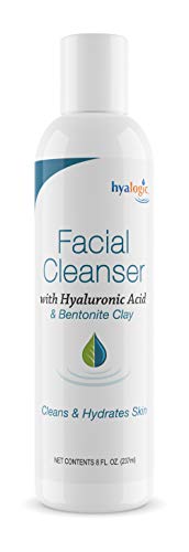 Hyalogic Exfoliating Cleanser - Hydrating, Paraben-Free, Bentonite Clay - 8 oz.