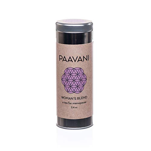 PAAVANI Ayurveda Women's Blend Tea - Menopause Relief, Hormonal Balance, 16oz