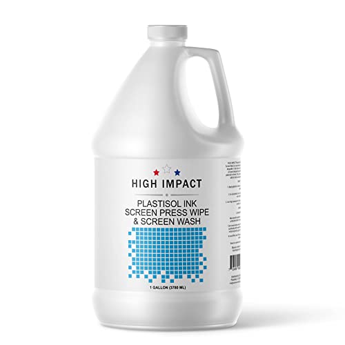 High Impact All Purpose Cleaner - Effective Plastisol Ink Remover, Biodegradable - 1 Gallon