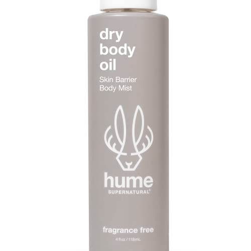 HUME SUPERNATURAL Body Oil Spray - Nourishing Hydration, Probiotic Formula - 1 Pack