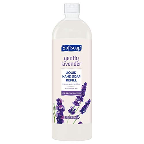 Softsoap Hand Soap Refill - Lavender, Hypoallergenic, Vegan, 79% Plant-Based - 32oz