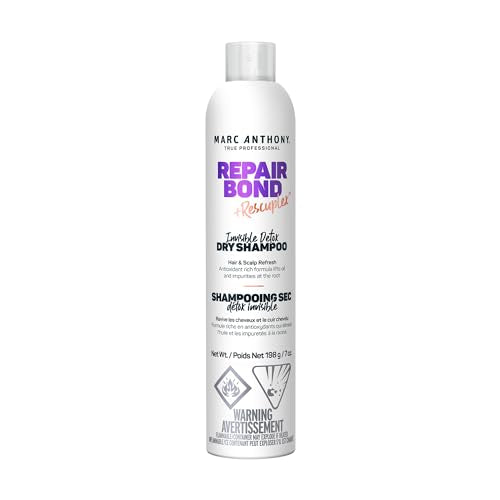 Marc Anthony Dry Shampoo - Detox & Strengthen Damaged Hair with Rescuplex, 7 oz