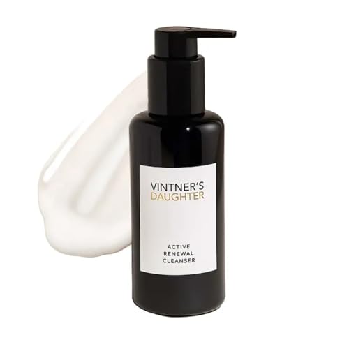 Vintner's Daughter Face Cleanser - Nourishes & Brightens Skin, Vegan & Cruelty Free - 3.9oz