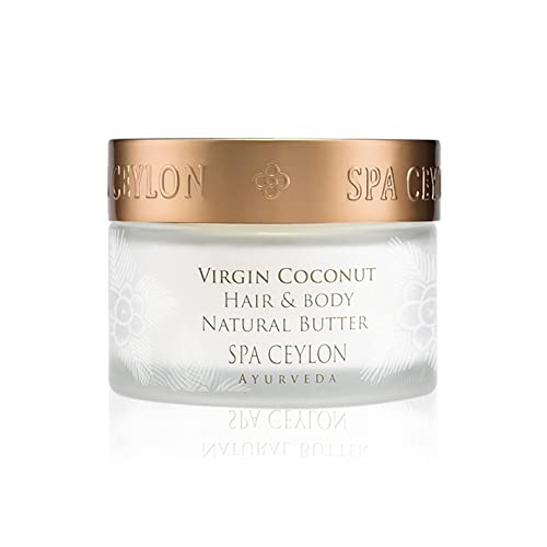 SPA CEYLON Body Butter - Organic Virgin Coconut Oil, Preservative Free, 100% Vegetarian - 200g