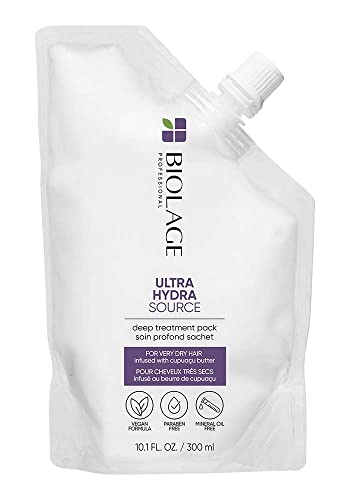 Biolage Hair Mask - Deeply Conditions & Restores Very Dry Hair, Paraben-Free, Vegan - 10.1 Fl. Oz