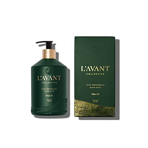 L'AVANT Collective Hand Soap - Luxurious Moisturizing Formula, Winter Fir Scent - 16 Fl Oz