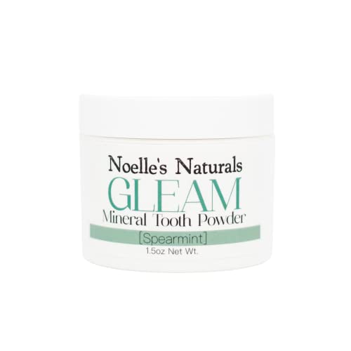 Mineral Tooth Powder - Remineralizing, Fluoride & Glycerin Free, Spearmint Flavor - 1.5oz