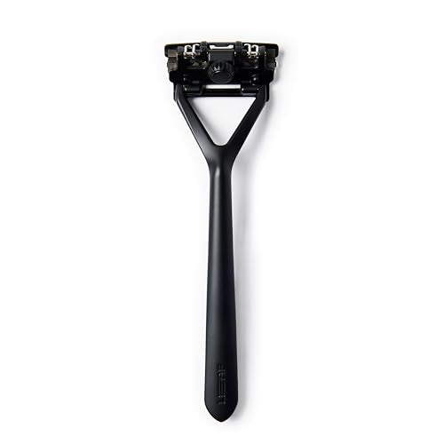 Leaf Shave Razor - Customizable Shave, Cost-Effective Blades, Black - Includes 10 Blades