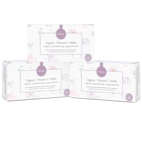 Femallay Vaginal Moisturizer - Soothing Hydration for Menopausal Dryness, 100% Natural - 42 Melts