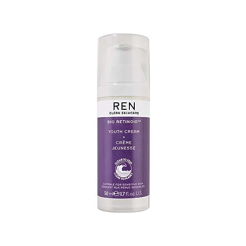 REN Clean Skincare Face Moisturizer - Firming Bio Retinoid, 92% Natural Ingredients - 1.7 fl oz