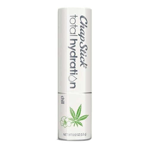 ChapStick Total Hydration Lip Balm - Nourishing Essential Oils, Paraben & Cruelty Free - 0.12 oz