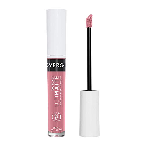 COVERGIRL Outlast Ultimatte Liquid Lip Color - Intense Matte, Vegan, Cruelty-Free - 0.12 Fl Oz