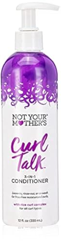 Not Your Mother's Curl Talk 3-in-1 Conditioner - Deep Moisture, No Alcohol, 12 Fl Oz
