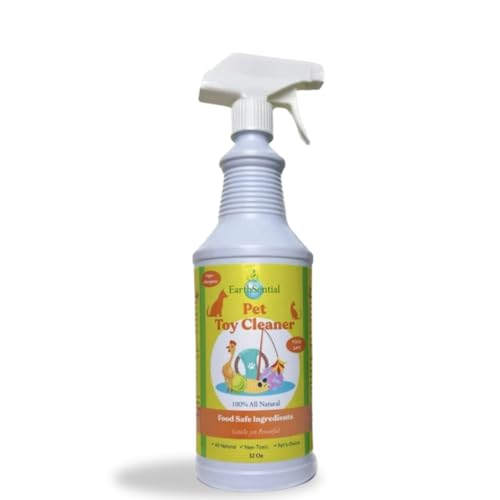 EarthSential Pet Hygiene Pack - Non-Toxic Cleaner for Toys, Food-Grade, 32oz Spray