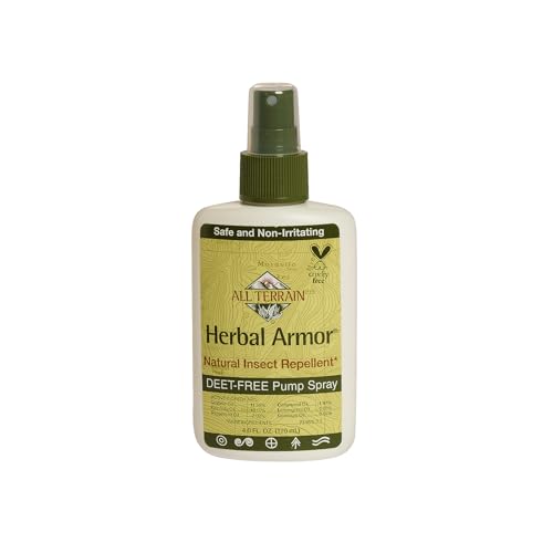 Herbal Armor Bug Repellent - Plant-Based Insect Protection, DEET-Free, Safe for Family & Pets - 4oz