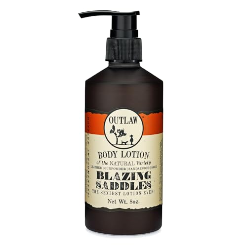 Outlaw Body Wash - Fast-Absorbing, Natural Ingredients, Vegan - Leather & Sandalwood Scent - 8oz