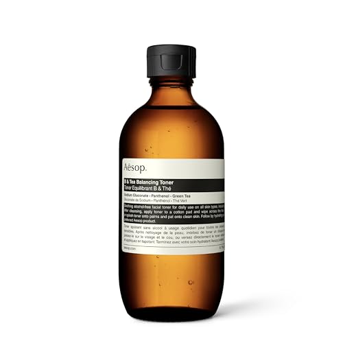 Aesop B & Tea Balancing Toner - Refines Pores, Alcohol-Free, Fortifying Ingredients - 6.7 oz