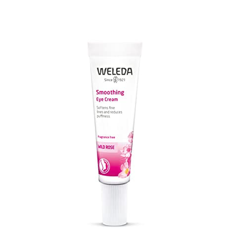 Weleda Wild Rose Eye Cream - Hydrates, Reduces Puffiness & Dark Circles - 0.34 Oz