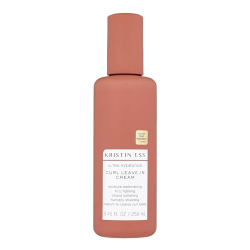Kristin Ess Leave-In Curl Conditioner - Hydrates, Controls Frizz, Vegan - 8.45 fl oz
