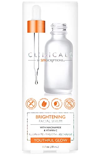 Clinicals Face Serum - Hydrates & Illuminates with Niacinamide & Vitamin C - 1.0oz