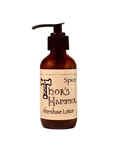 Thor's Hammer Spice Aftershave Balm - Moisturizing, Soothing Natural Formula - 4 oz