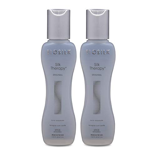 Biosilk Hair Treatment Oil - Replenishes & Strengthens, Repairs Split Ends - 2.26 oz (Pack of 2)