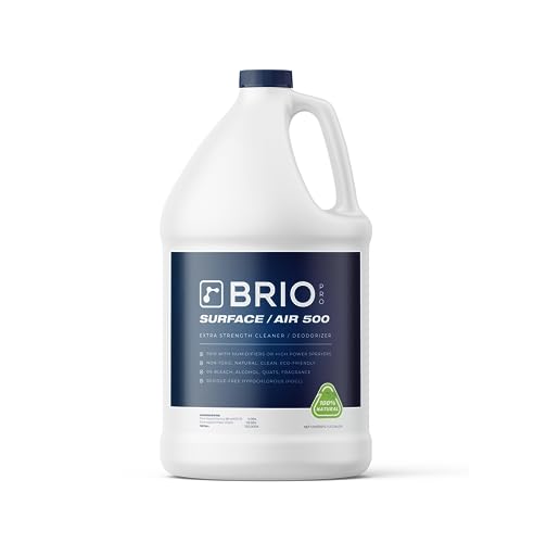 BRIOTECH Disinfectant Spray - Non-Toxic Cleaner, Pure Hypochlorous, 1 Gallon Refill