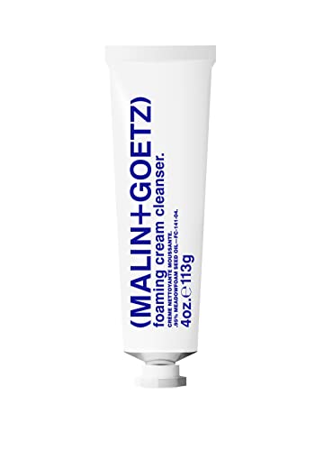 Malin + Goetz Foaming Cream Cleanser - Hydrating & Soothing, Vegan, All Skin Types - 4oz