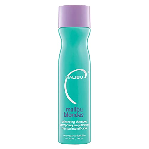 Malibu C Blondes Shampoo - Revitalizing Color & Moisture for Healthy Hair - 9oz