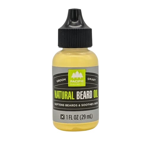 Pacific Shaving Company Beard Oil - Moisturizes & Conditions, Natural Ingredients - 1 Oz