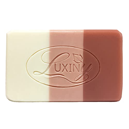 Luxiny Handmade Bar Soap - Moisturizing Grapefruit & Ylang Ylang, Vegan & Palm Oil Free - 5oz