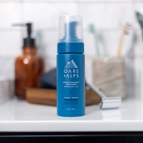 Oars + Alps Moisturizer - Deep Hydration, Prebiotic & Aloe Infused, Dermatologist Tested - 5 Fl Oz