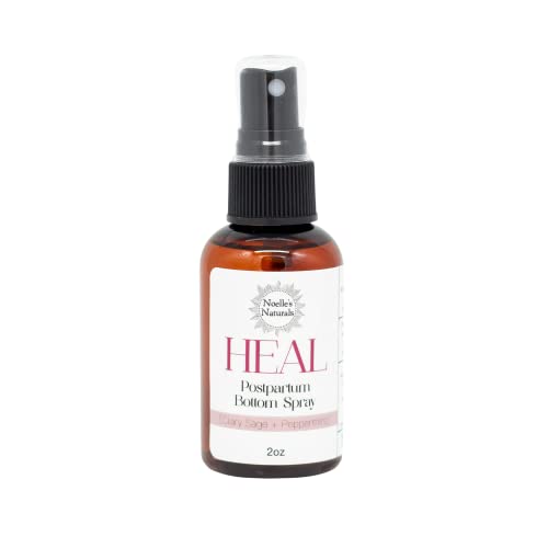 Natural Feminine Care Set - Cooling & Healing Postpartum Spray with Witch Hazel - 2oz