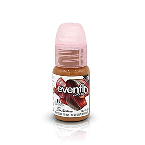 Evenflo Colours Permanent Cosmetic Pigment - Vegan, Safe on Skin, True Color - Almond, 0.5 oz