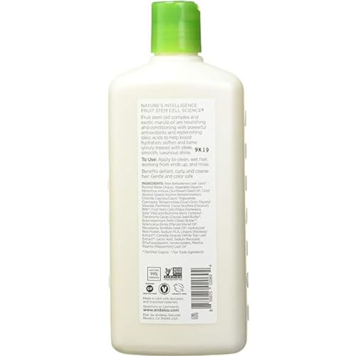 Andalou Naturals Marula Oil Conditioner - Nourishing, Color-Safe, Vegan - 11.5oz