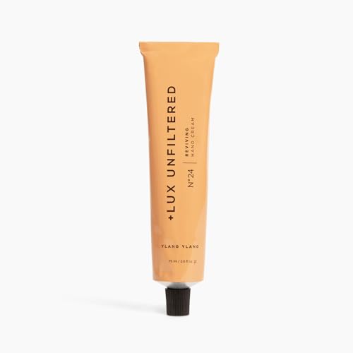 + Lux Unfiltered N°24 Hand Cream - Hydrates & Repairs Dry Hands, Vegan & Cruelty-Free - Ylang Ylang