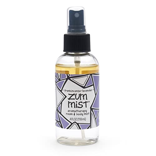 Zum Indigo Wild Mist Room & Body Spray - Frankincense-Lavender, Vegetarian Ingredients - 4 fl oz