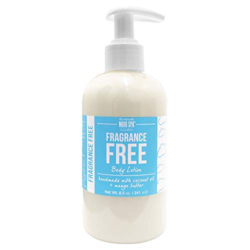 Mojo Spa Body Lotion - Deep Hydration for Sensitive Skin, Vegan, Fragrance-Free - 8.5oz