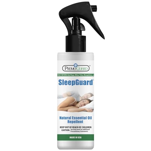 Sleep Guard Pest Control Spray - Natural Insect Repellant, Pet & Family Safe - 8 oz