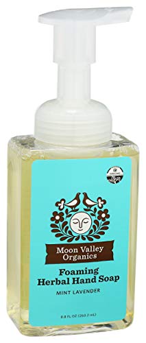 Moon Valley Organics Hand Soap - Moisturizing Mint Lavender, Certified Organic - 10.7oz